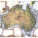 Australia Postcard Australia Postcard Jigsaw puzzle