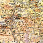 The Red Centre of Australia Australia map of the Centre postcard