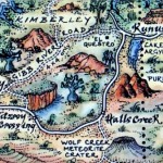 The Kimberleys Australia Map Magnet