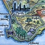 SW W.Australia Map Magnet