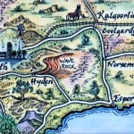 Kalgoorlie Goldfields Map Australia Magnet