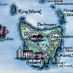 MAUS #24 Tasmania Map Magnet Tasmania Map Magnet Australia