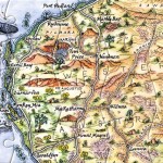 Ningaloo and the Pilbara postcard map Ningaloo and the Pilbara postcard map