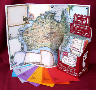 Australia Mail-It Map Australia map