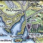Eyre Peninsula Map Magnet Australia