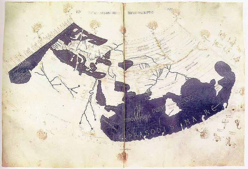 Ptolemy's World Map 150AD
