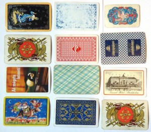 Decorative Playing card backs