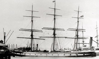 The iron sailing clipper called Hesperides