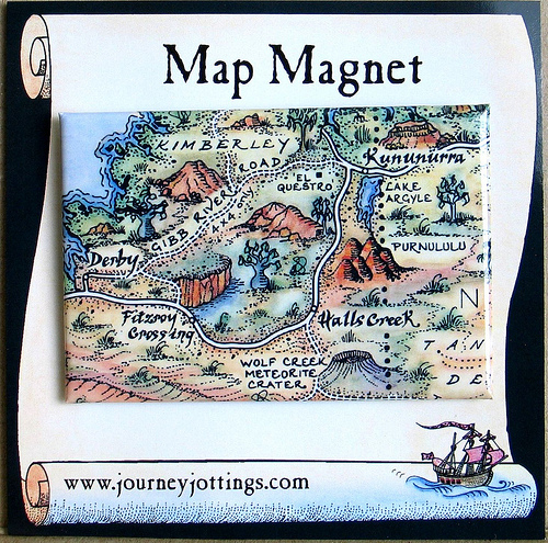 Map Magnet, Kimberleys, Western Australia