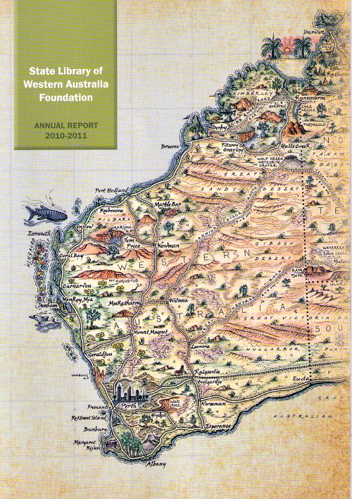 Western Australia pictorial map