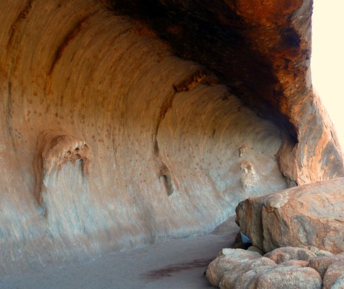Aboriginal rock art Uluru