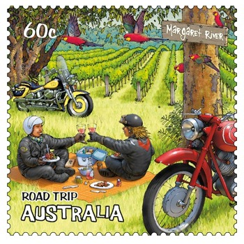 Australia Road Trip Stamp
