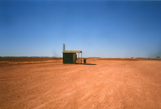 Australia toilet out in the middle of nowhere